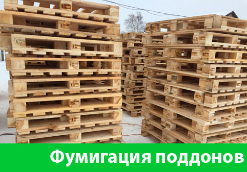 Фумигация поддонов в городе Асбест