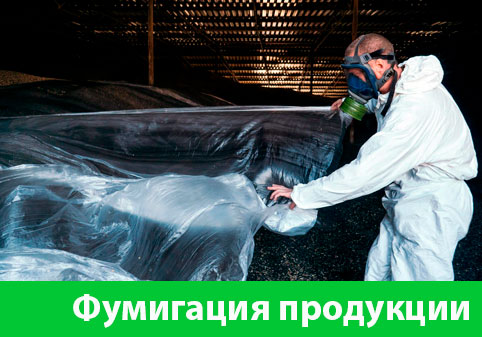 Фумигация продукции в городе Асбест